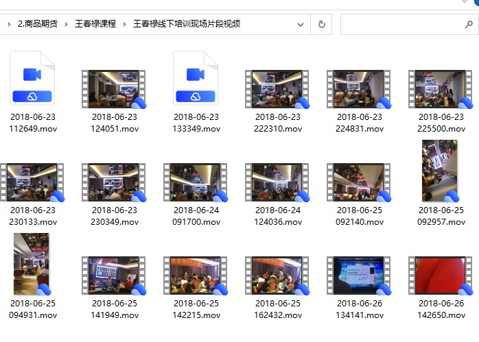 王春禄（王月松）期货冠军完整课程分享，公开演讲、特训营培训视频交流课